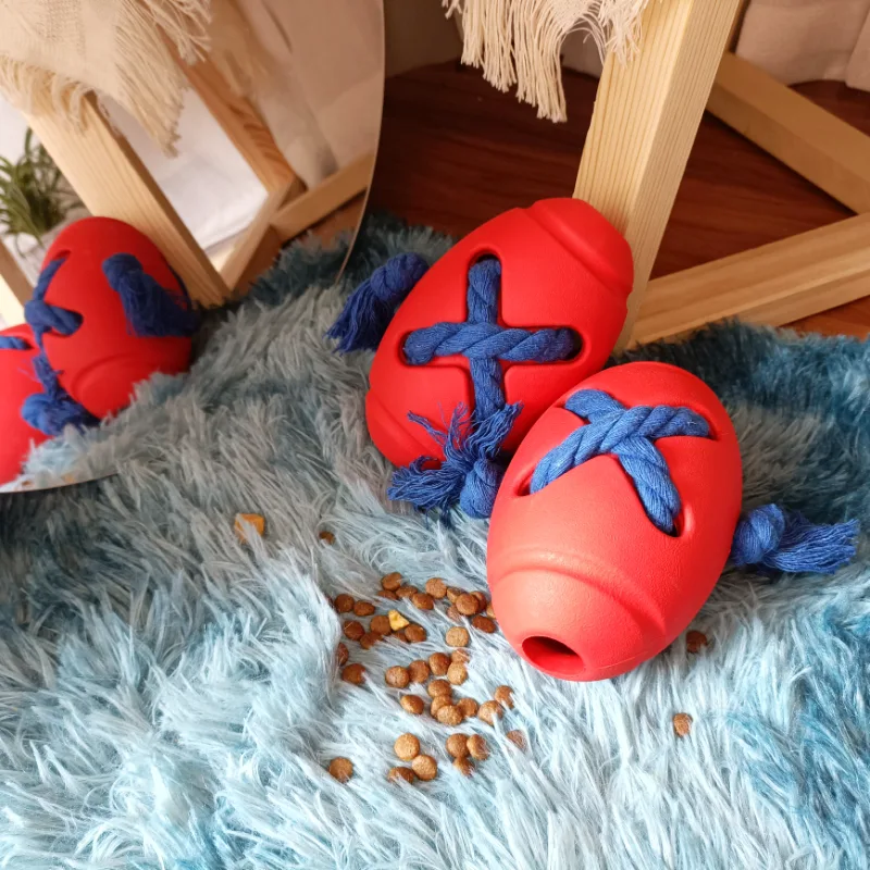 Brinquedo para mastigar de borracha envolvente
