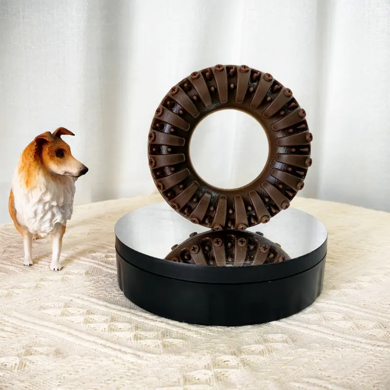 Brinquedos seguros para cães com anel de mastigação